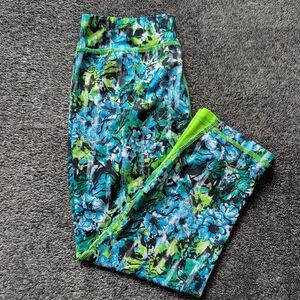 Kids Floral Patterned Leggings